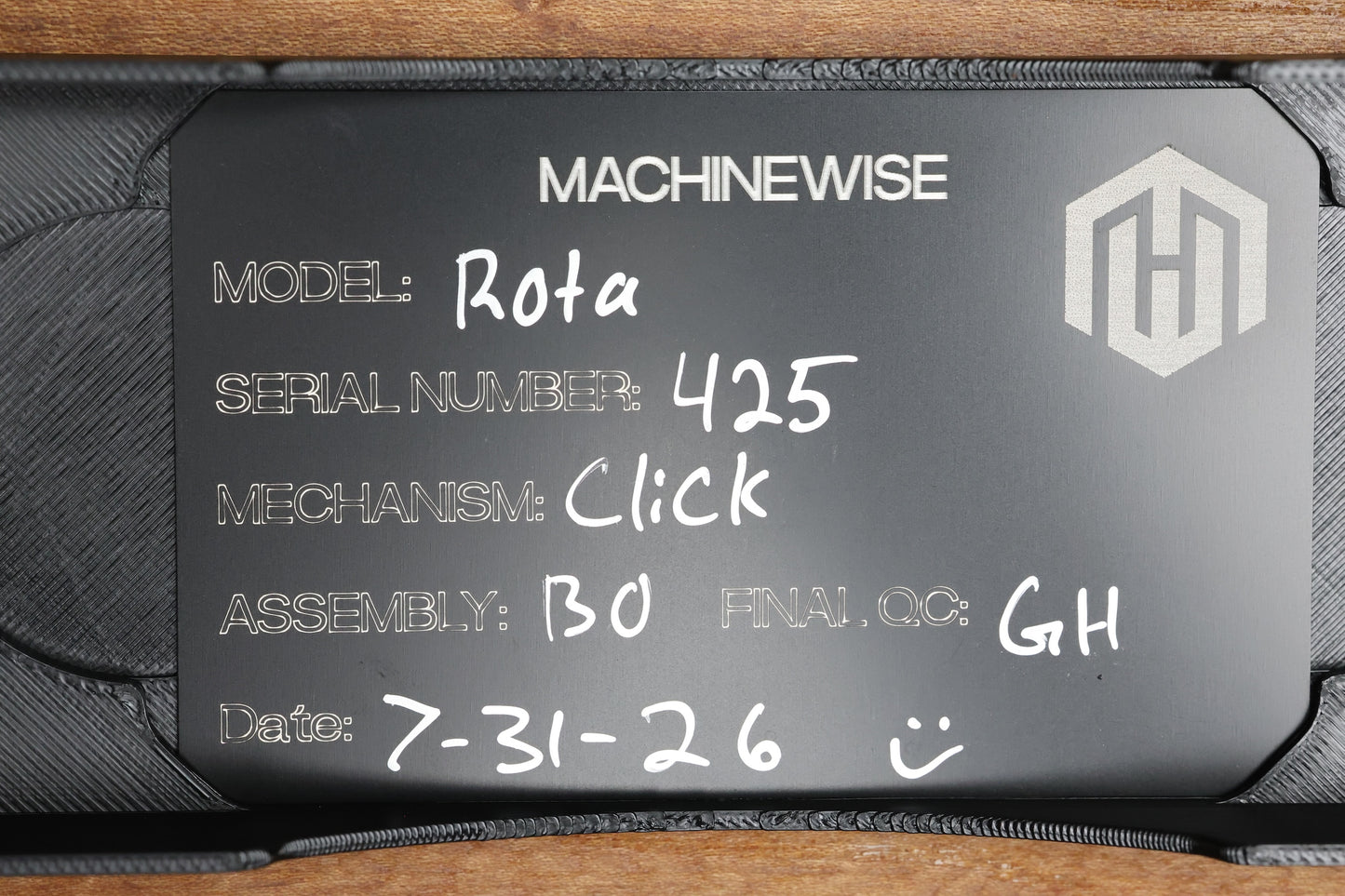 MACHINEWISE ROTA TITANIUM CLICK PEN #425