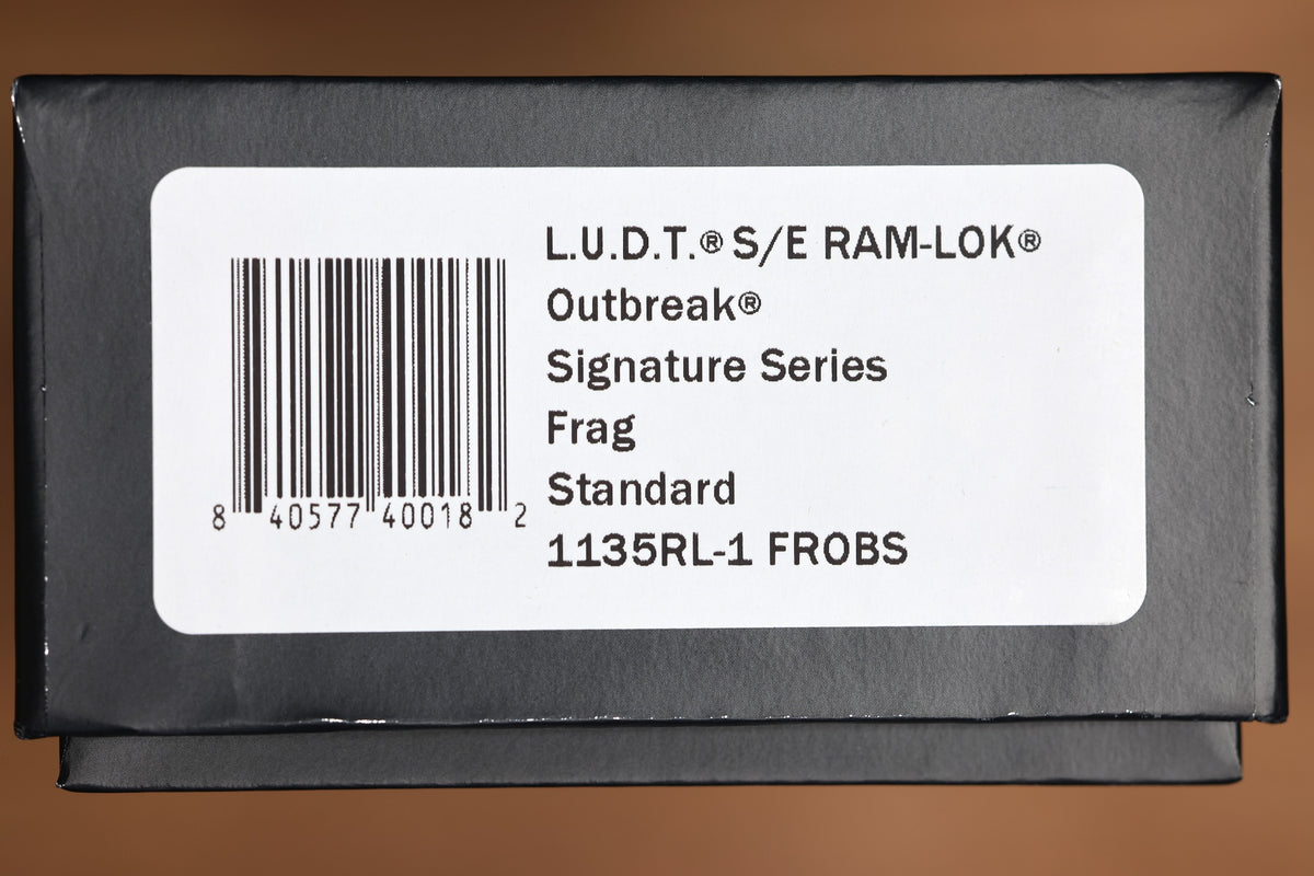MICROTECH KNIVES LUDT RAM-LOK FRAG OUTBREAK DROP POINT SIGNATURE SERIES 1135RL-1FROBS