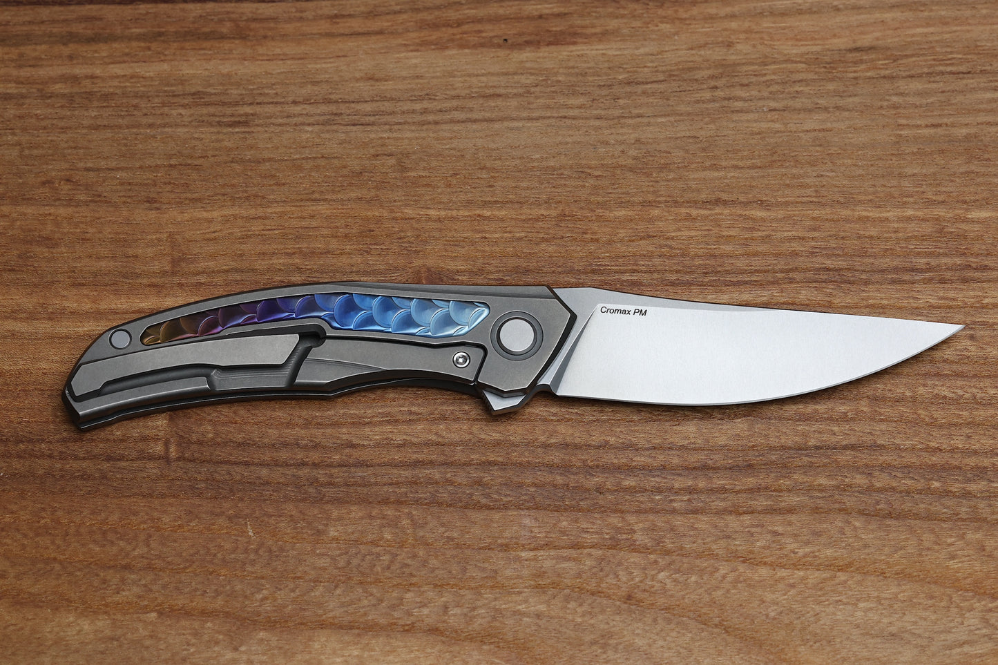 SHIROGOROV KNIVES / JOHN BARKER QUANTUM DRAGON "SPECTRUM" – CROMAX PM BLADE – MRBS