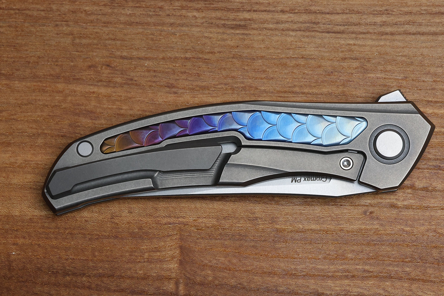 SHIROGOROV KNIVES / JOHN BARKER QUANTUM DRAGON "SPECTRUM" – CROMAX PM BLADE – MRBS