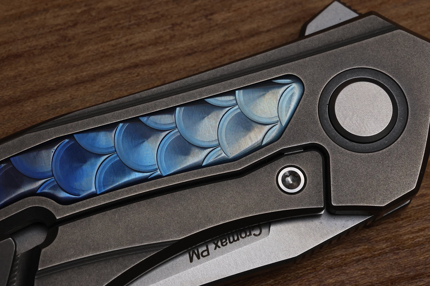 SHIROGOROV KNIVES / JOHN BARKER QUANTUM DRAGON "SPECTRUM" – CROMAX PM BLADE – MRBS