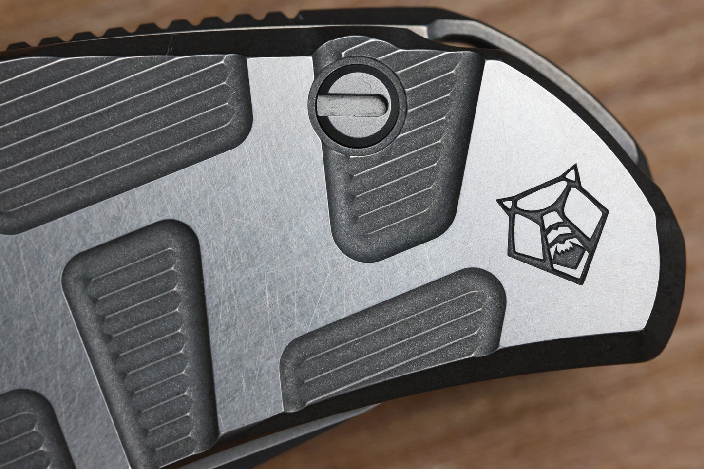 SHIROGOROV F95 T PATTERN GEN. 4 - TITANIUM HANDLE - M390 BLADE - MRBS