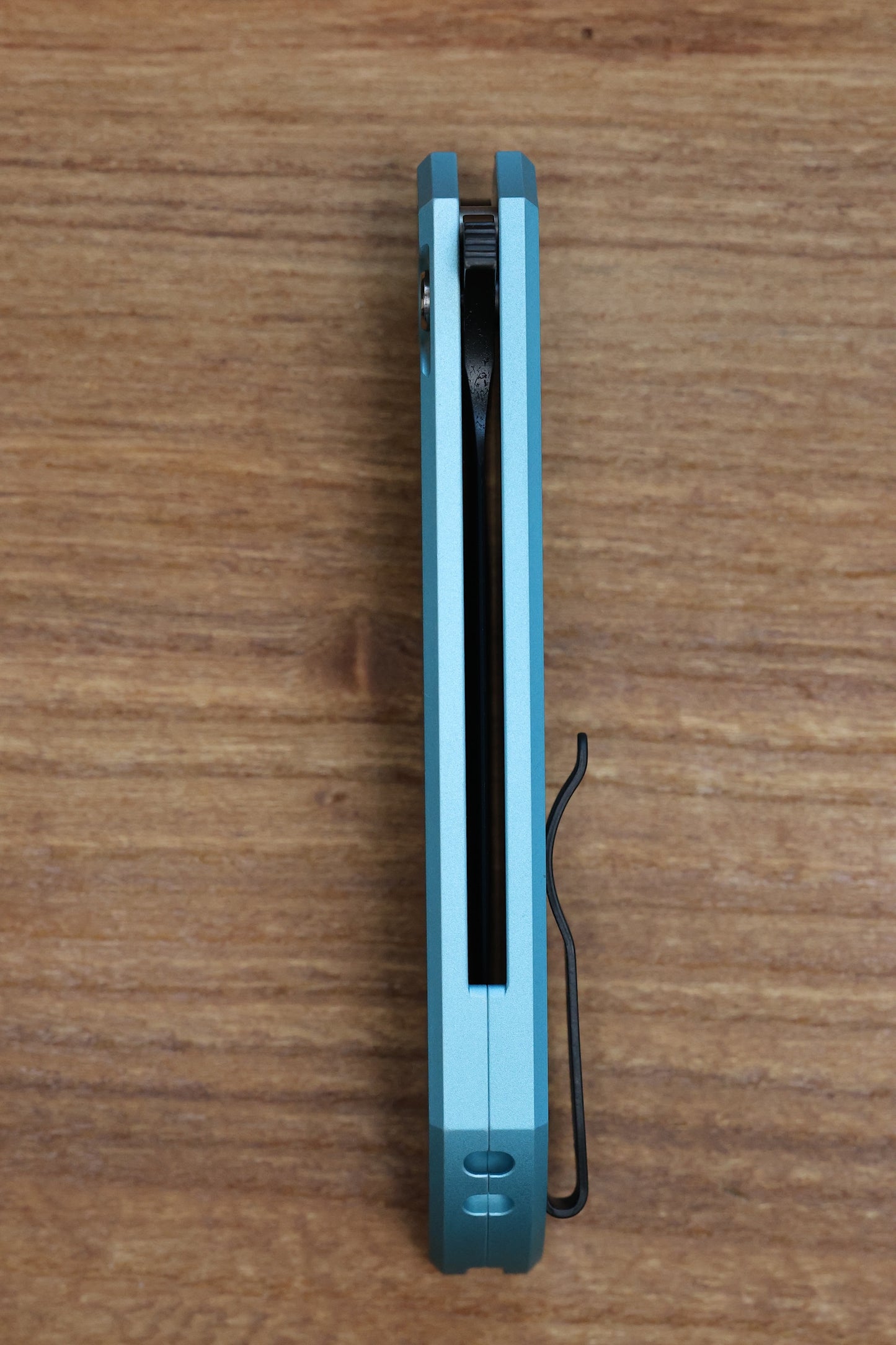 PRO-TECH MORDAX T-BLUE GRIDLOCK ALUMINUM HANDLE - CCKS FALL 2024 BLACK DLC MAGNACUT BLADE