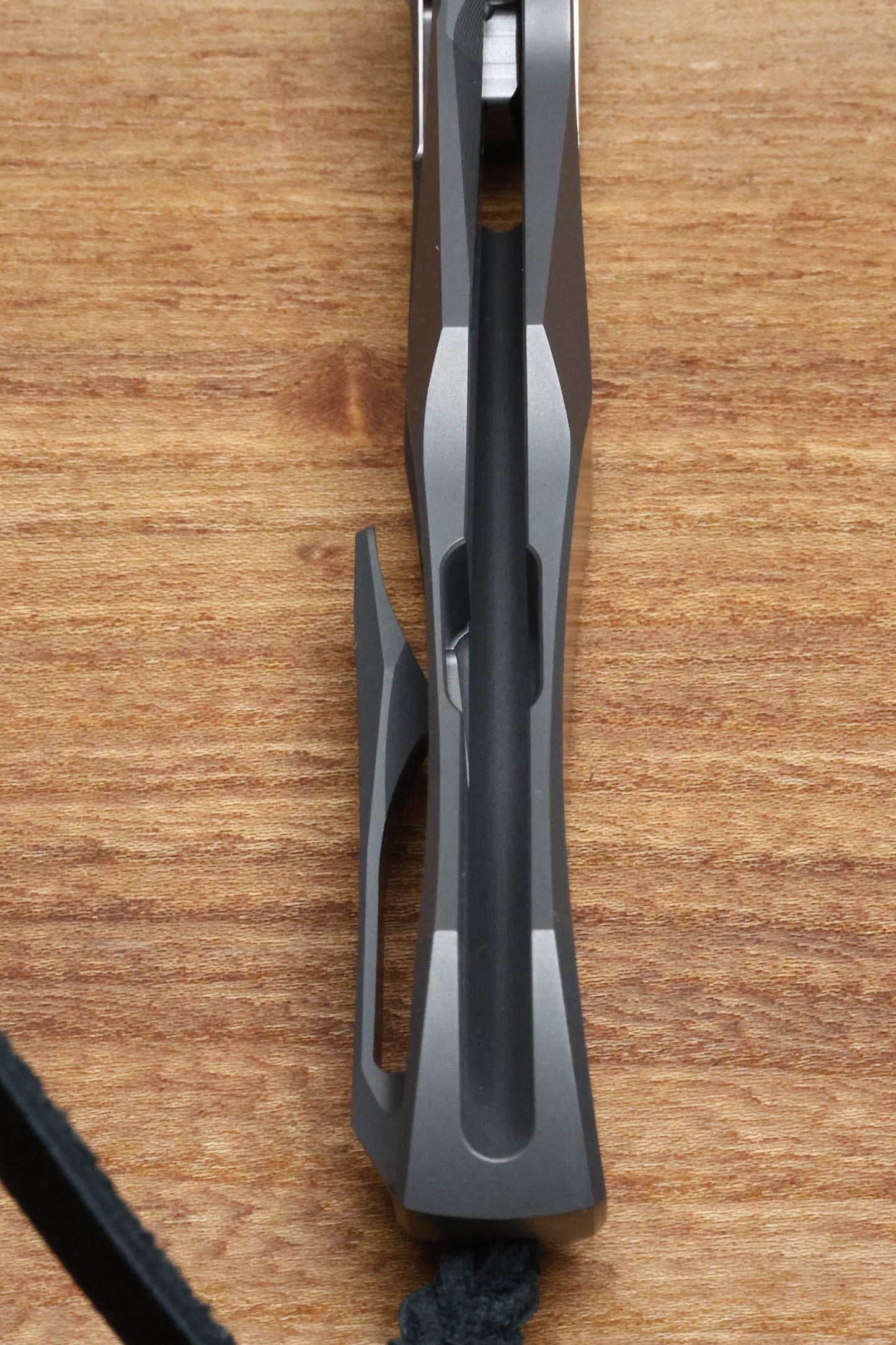 SHIROGOROV "LIMITED EDITION" SCOTT COOK DESIGN RUSSIAN LOCHSA - S90V BLADE - INTEGRAL TITANIUM HANDLE - BUSHING SYSTEM