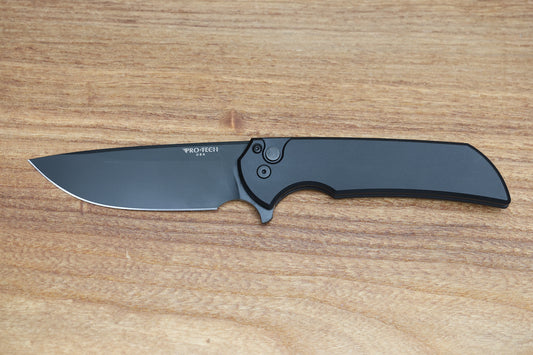 PRO-TECH MORDAX BLACK HANDLES & DLC MAGNACUT MX103