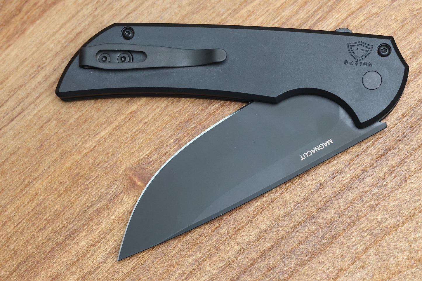 PRO-TECH MORDAX BLACK HANDLES & DLC MAGNACUT MX103