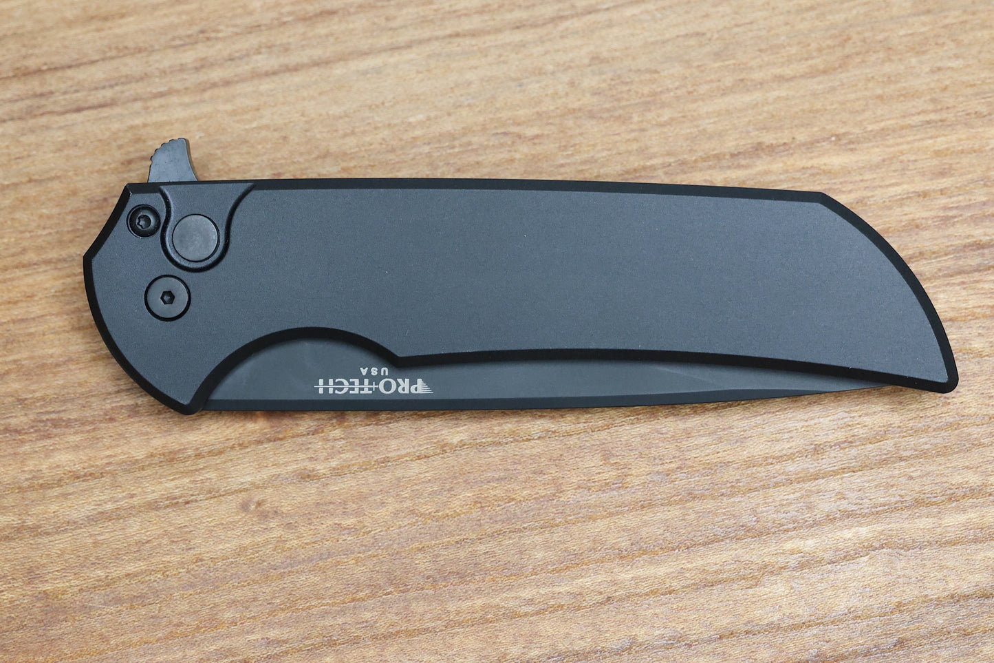PRO-TECH MORDAX BLACK HANDLES & DLC MAGNACUT MX103