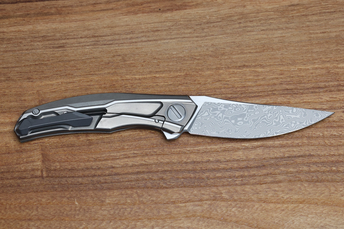 SHIROGOROV MIDIQ SR - TITANIUM HANDLE - ZDI-1046 BLADE - SRRBS