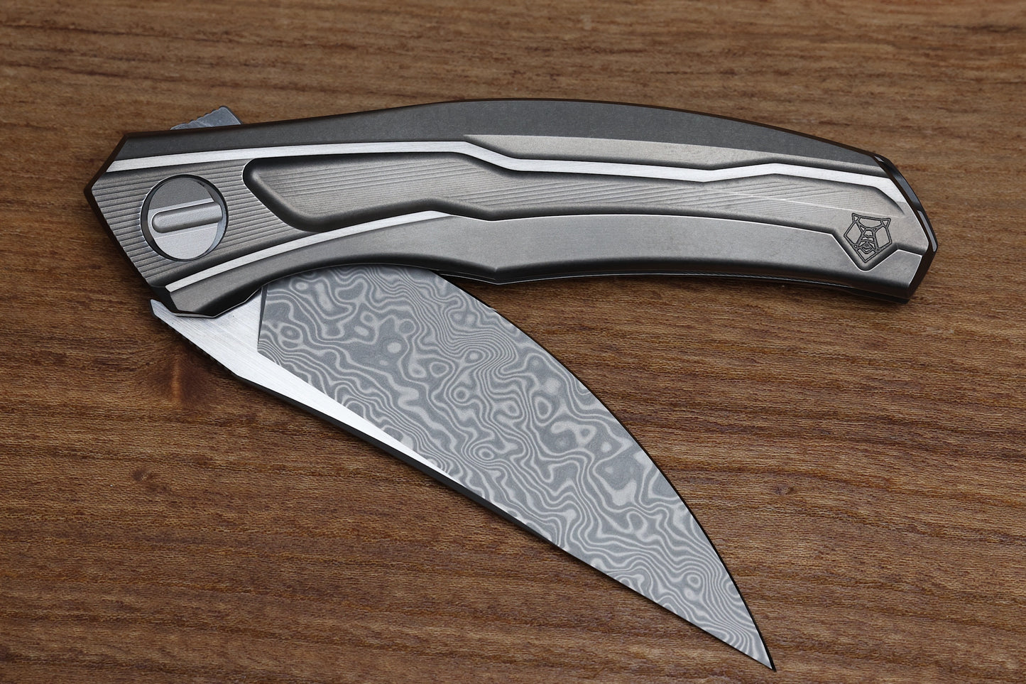 SHIROGOROV MIDIQ SR - TITANIUM HANDLE - ZDI-1046 BLADE - SRRBS