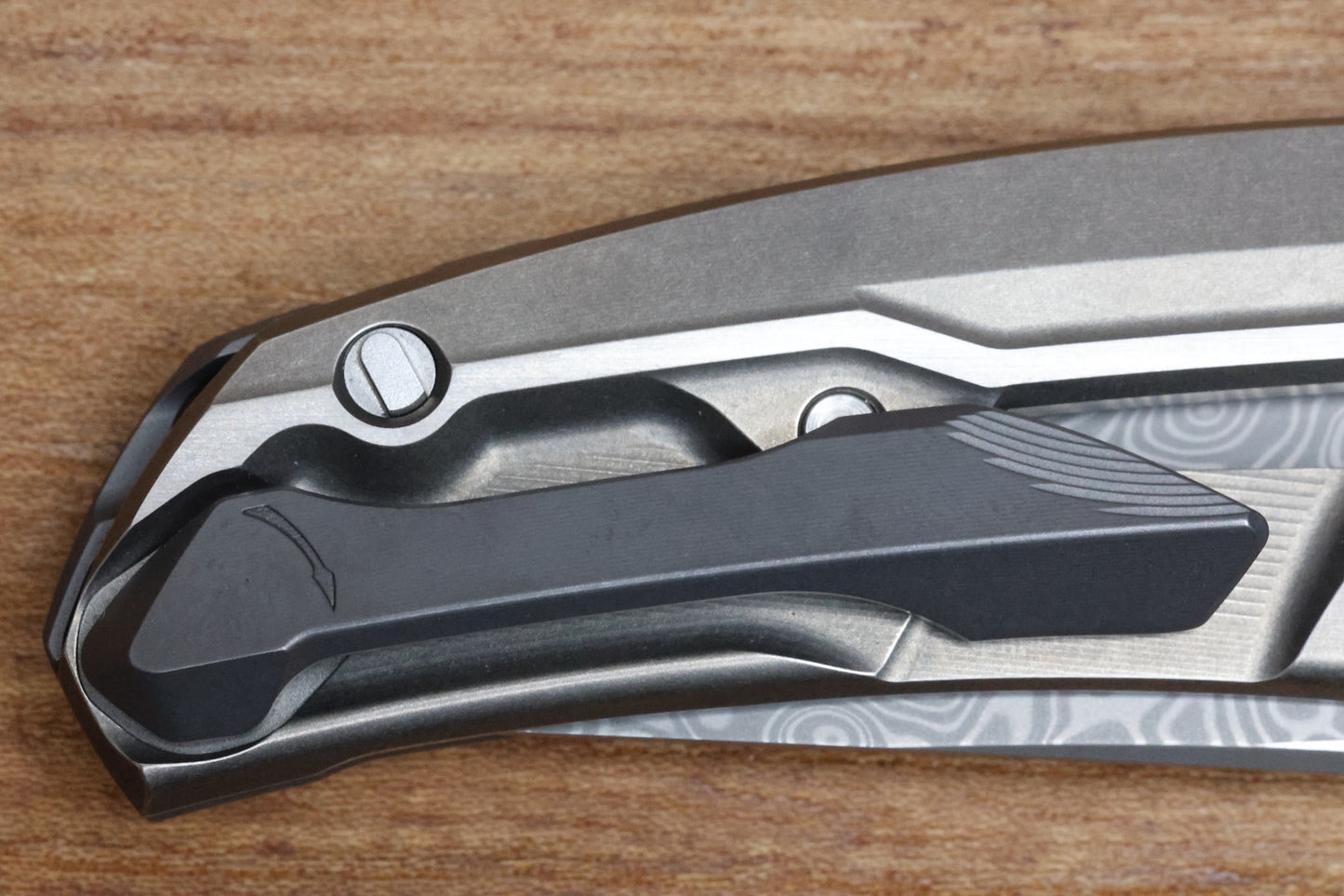 SHIROGOROV MIDIQ SR - TITANIUM HANDLE - ZDI-1046 BLADE - SRRBS