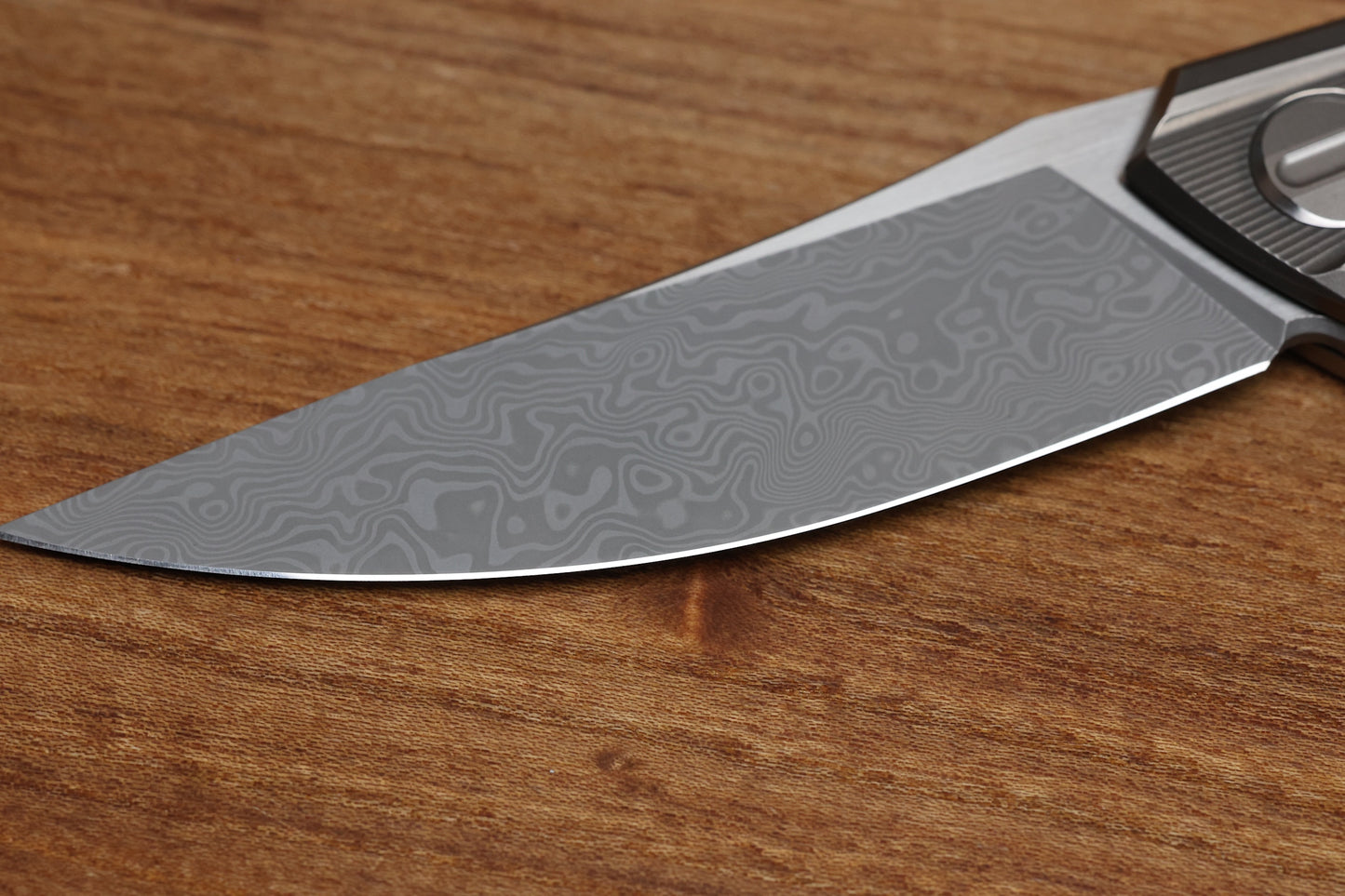 SHIROGOROV MIDIQ SR - TITANIUM HANDLE - ZDI-1046 BLADE - SRRBS