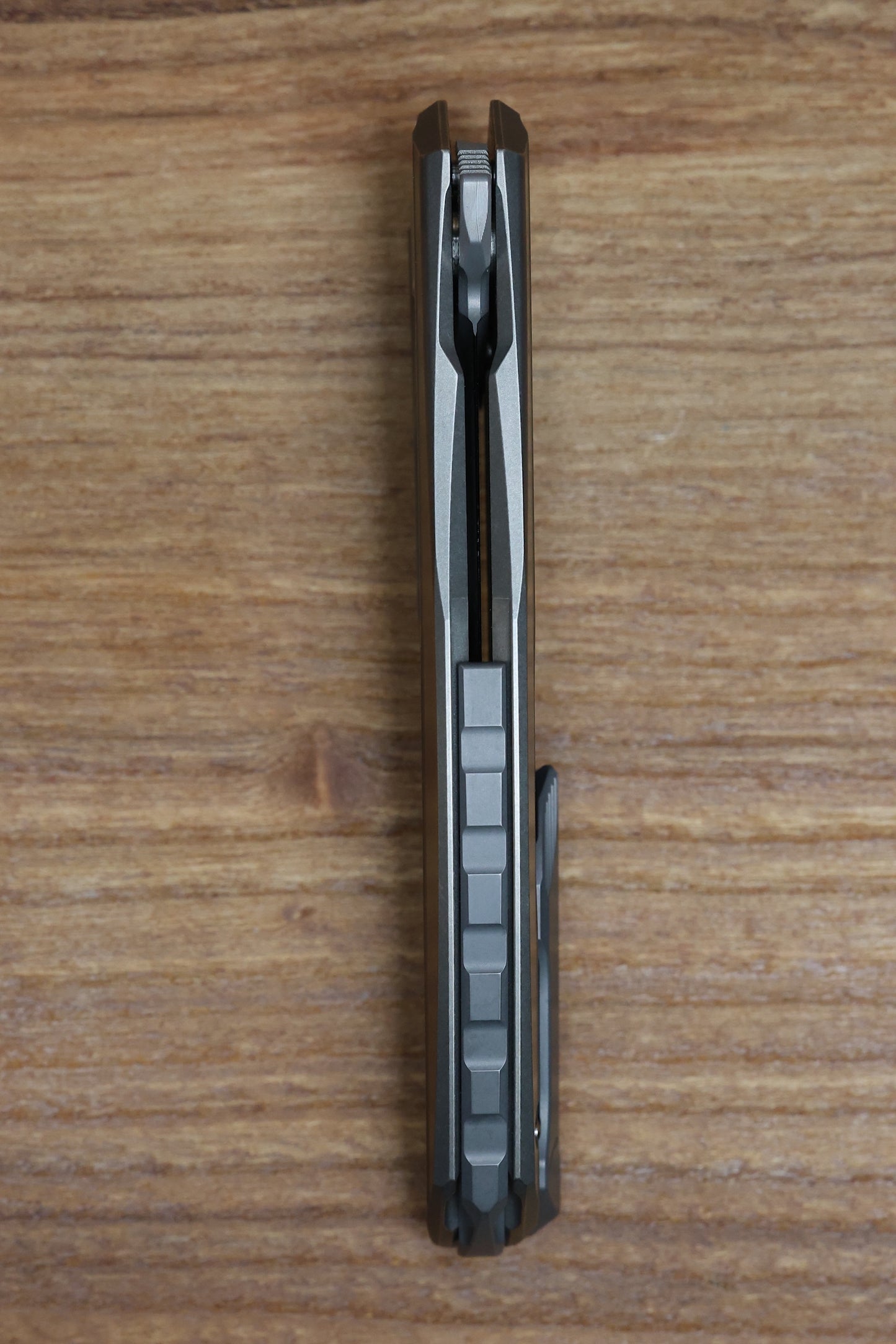 SHIROGOROV MIDIQ SR - TITANIUM HANDLE - ZDI-1046 BLADE - SRRBS