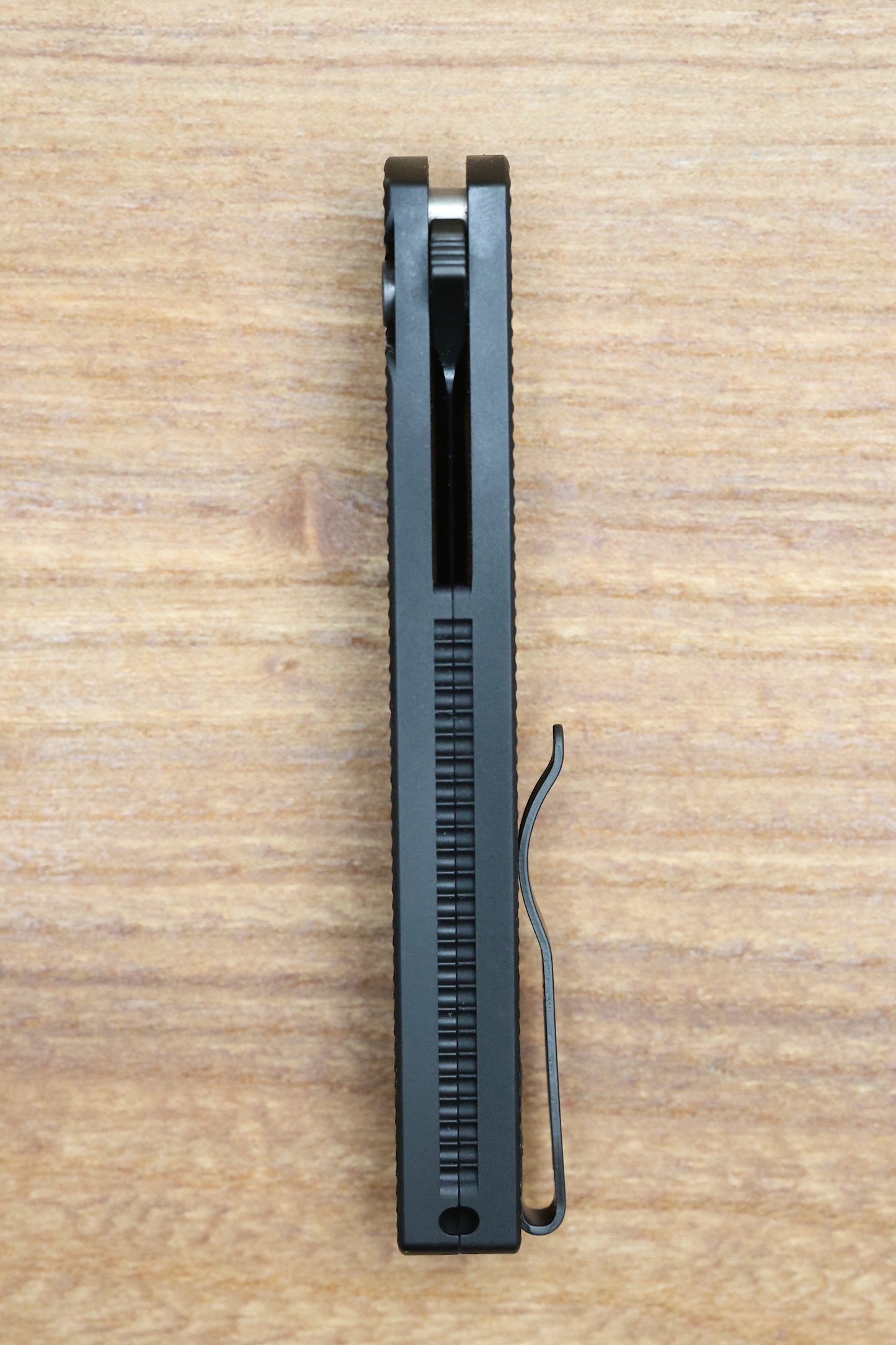 PRO-TECH MALIBU TEXTURED BLACK HANDLE & DLC MAGNACUT REVERSE TANTO BLADE 5406