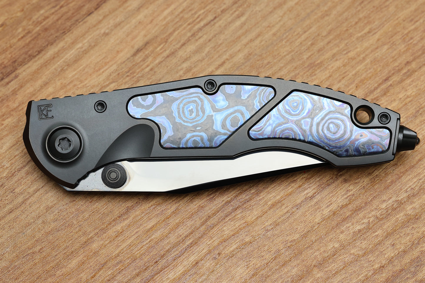 CUSTOM KNIFE FACTORY & ANTHONY MARFIONE SOKOSHA DLC/ZIRCUTI W/ POLISHED DLC M398