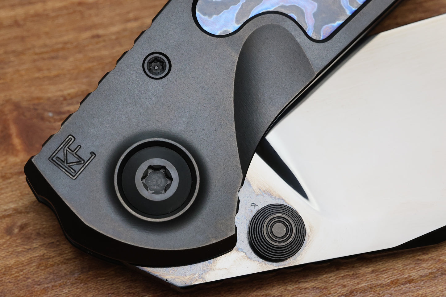 CUSTOM KNIFE FACTORY & ANTHONY MARFIONE SOKOSHA DLC/ZIRCUTI W/ POLISHED DLC M398