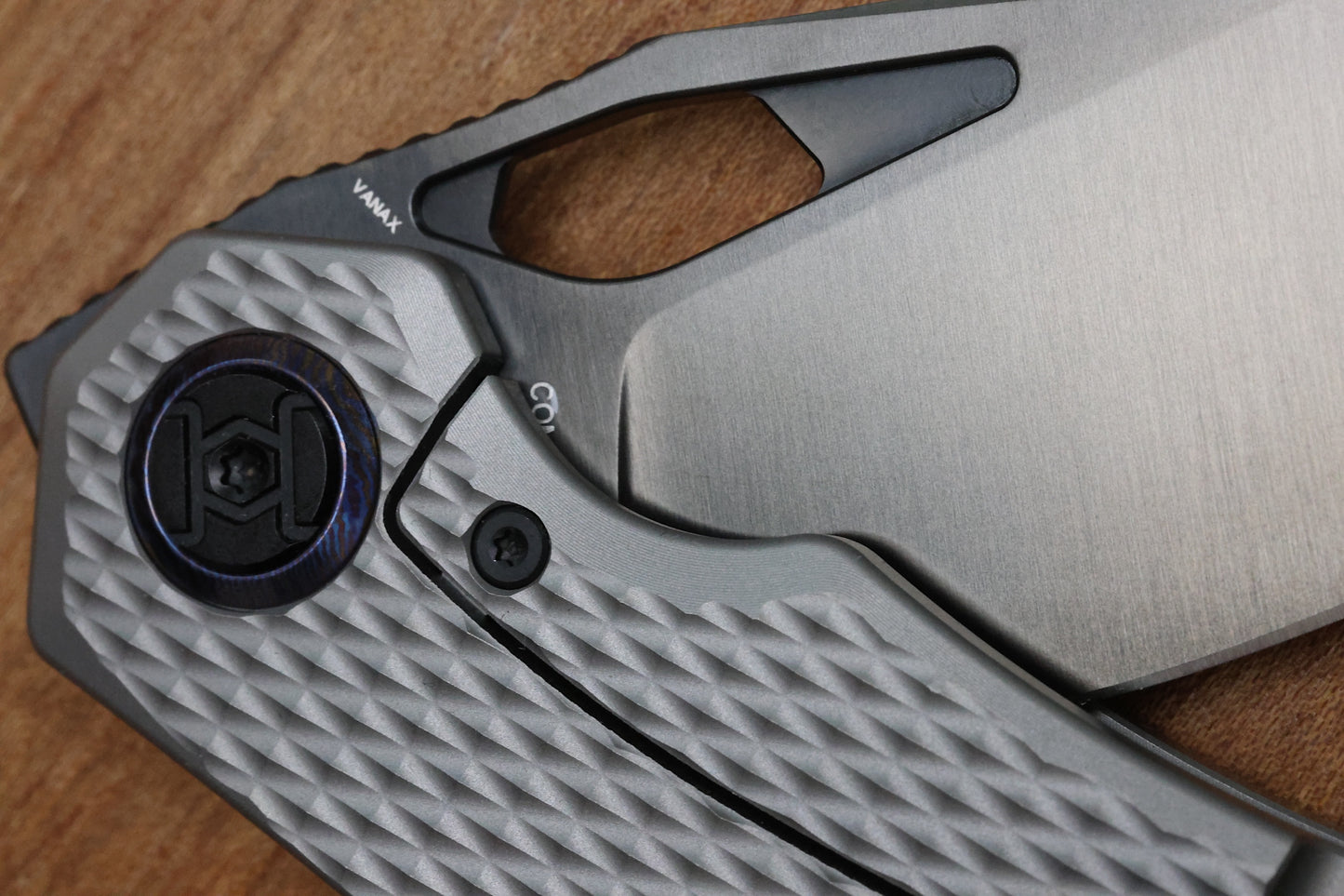 KUNWU COMPADRE REVERSE TUX DIAMOND TI DLC VANAX BLADE