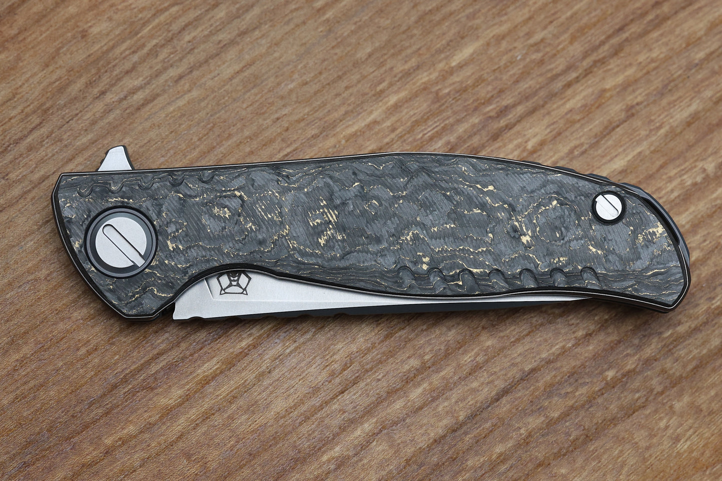 SHIROGOROV F3 MAGNACUT- CCKS SPRING 2025 SHOW EXCLUSIVE SET - HITEX GEAR POKER CHIP - COVA LEATHER POUCH