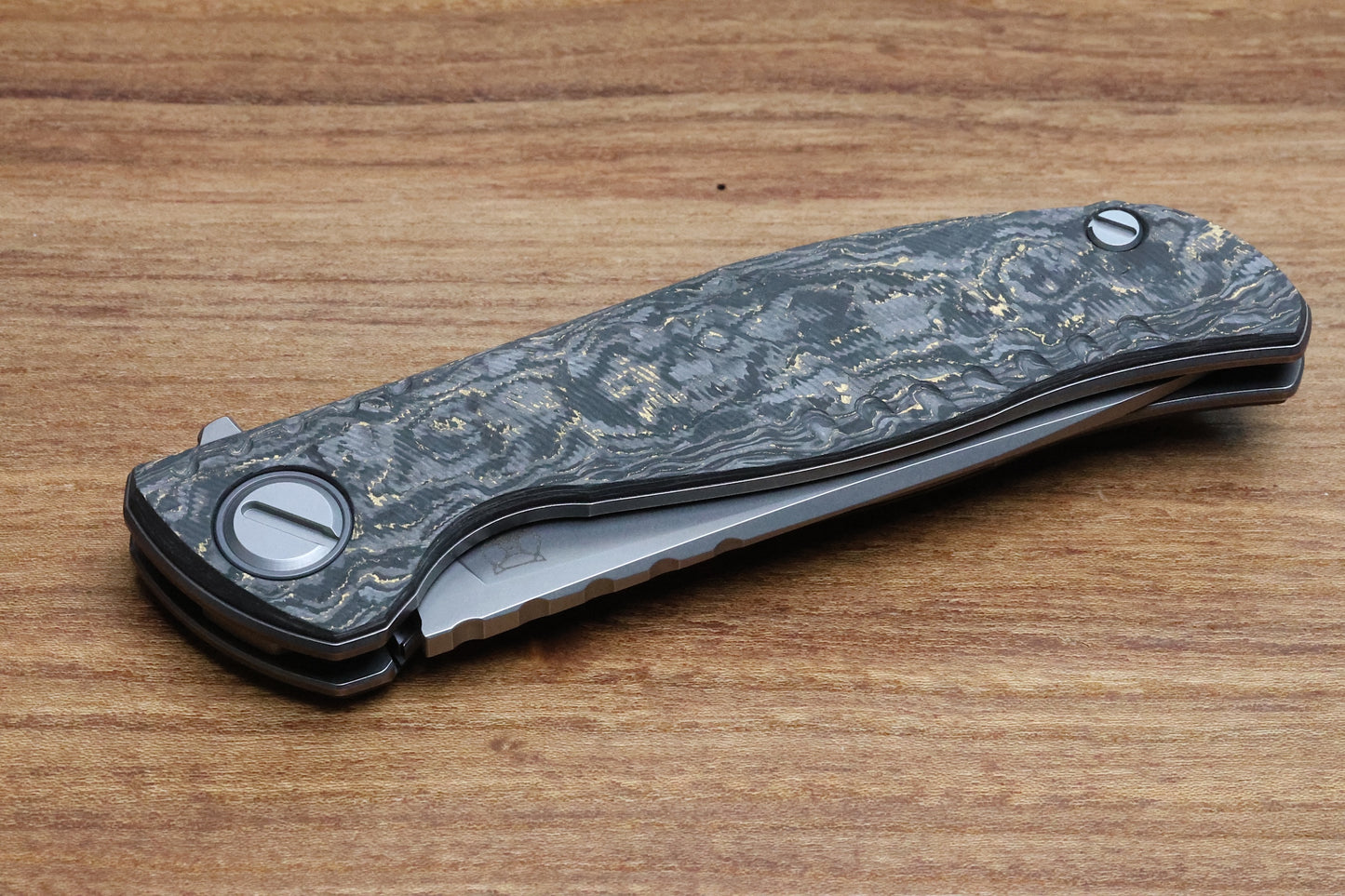 SHIROGOROV F3 MAGNACUT- CCKS SPRING 2025 SHOW EXCLUSIVE SET - HITEX GEAR POKER CHIP - COVA LEATHER POUCH