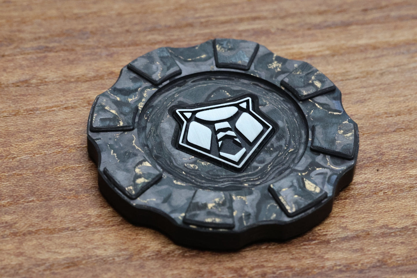 SHIROGOROV F3 MAGNACUT- CCKS SPRING 2025 SHOW EXCLUSIVE SET - HITEX GEAR POKER CHIP - COVA LEATHER POUCH