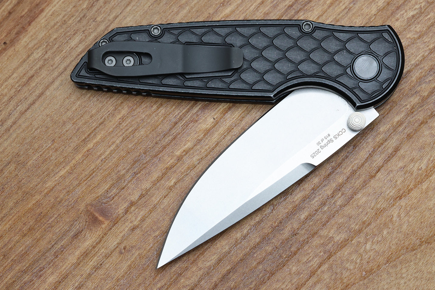 PRO-TECH TR-3 INTEGRITY BLACK BATTLEWORN TEXTURED REPTILE - 2025 CCKS SPRING SHOW EXCLUSIVE