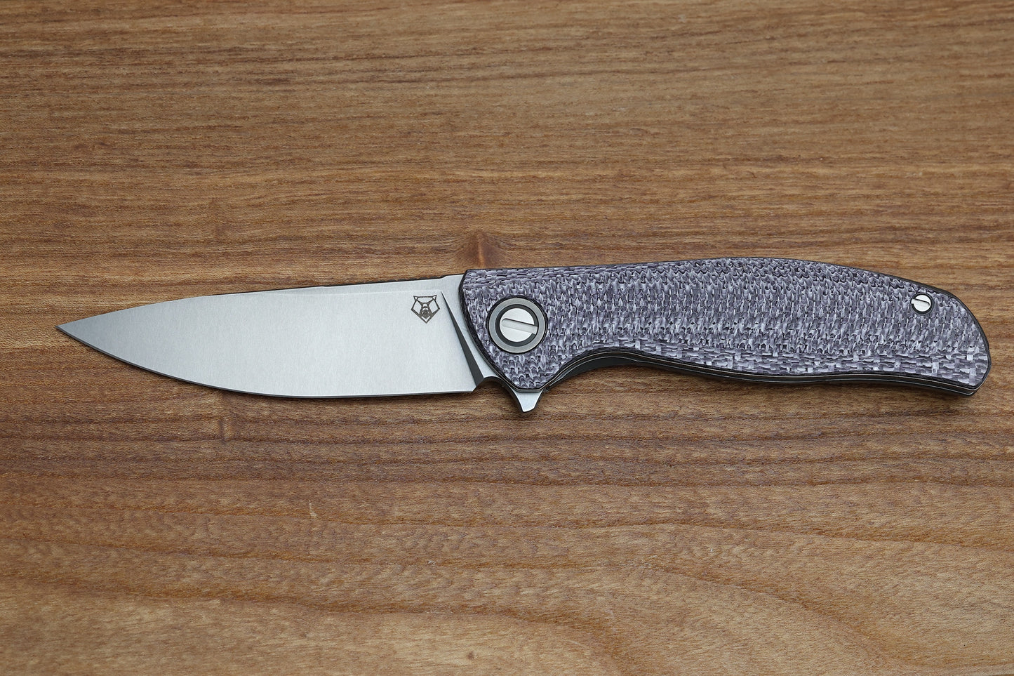 SHIROGOROV F3 - ELMAX BLADE - BLACK ALUTEX HANDLE - MRBS