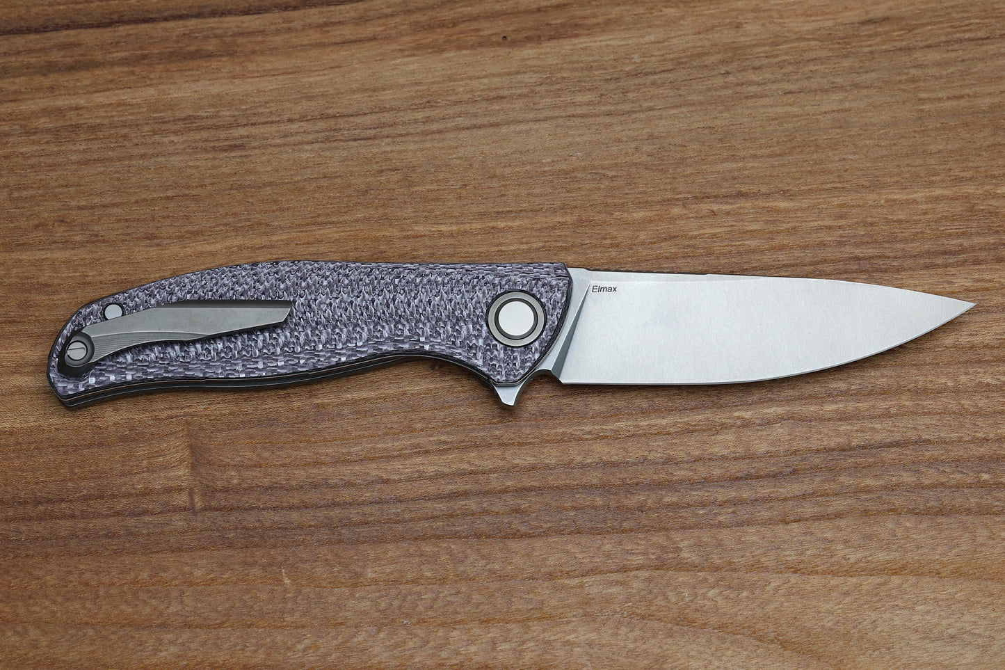 SHIROGOROV F3 - ELMAX BLADE - BLACK ALUTEX HANDLE - MRBS