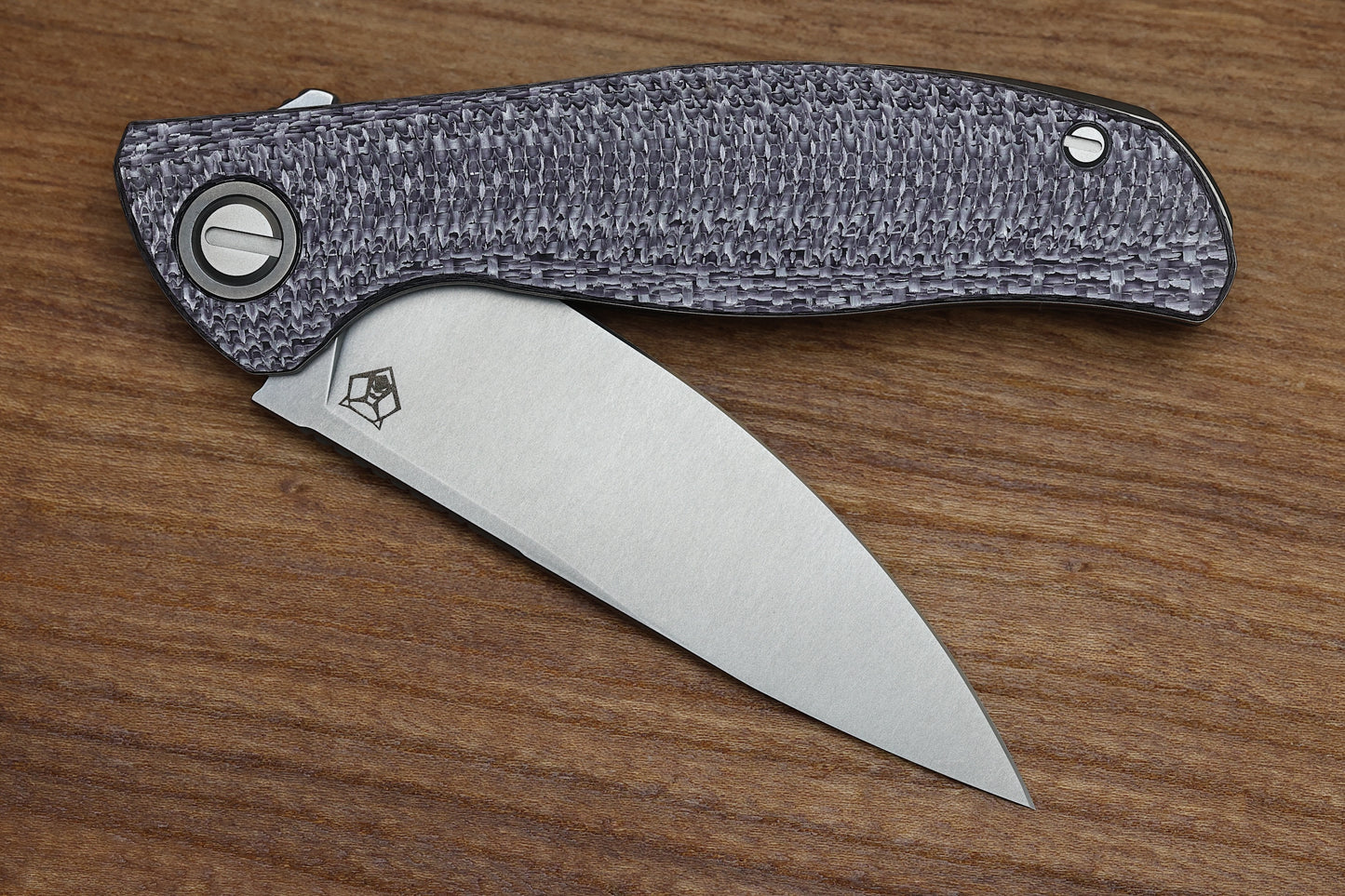 SHIROGOROV F3 - ELMAX BLADE - BLACK ALUTEX HANDLE - MRBS