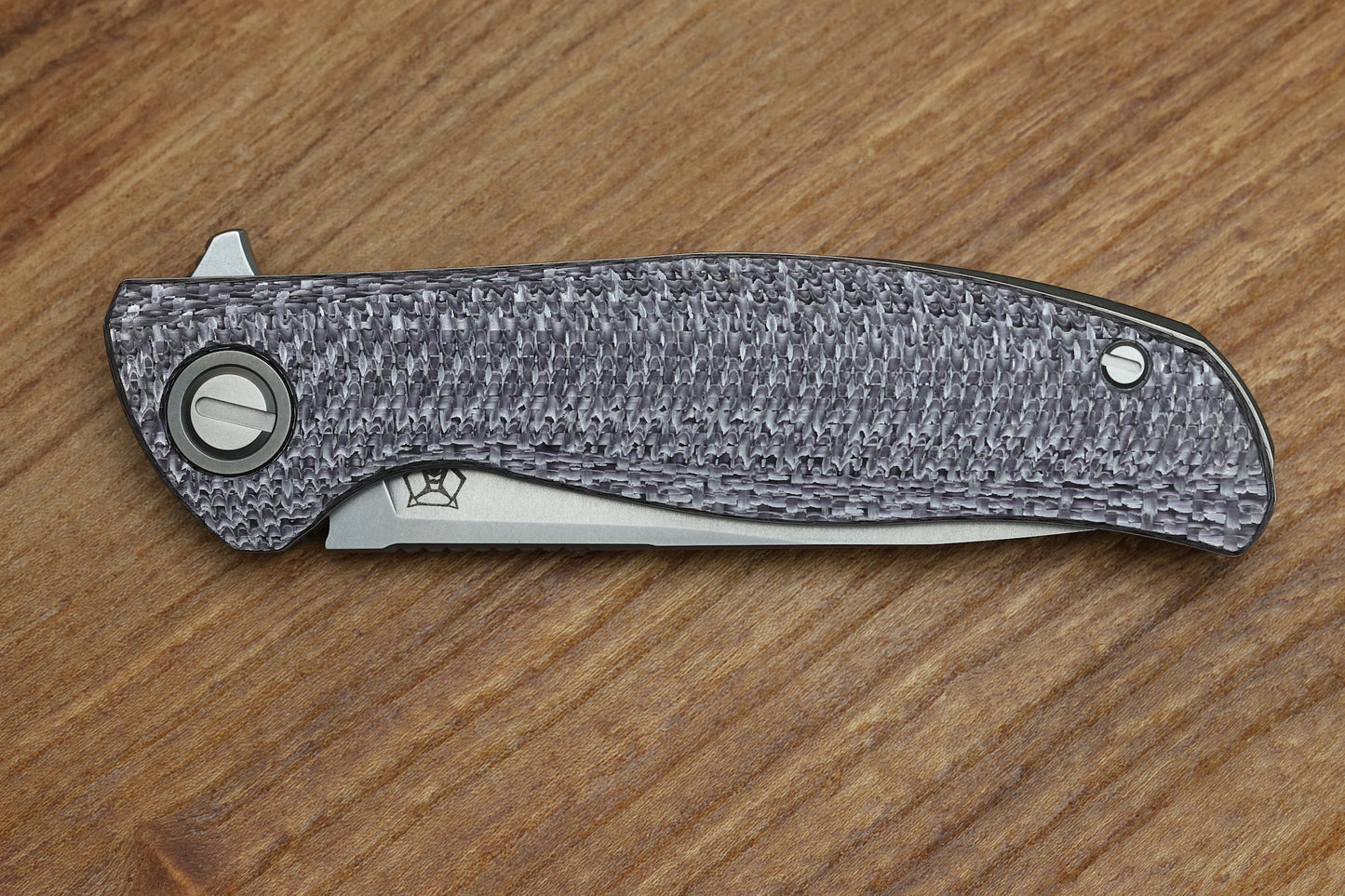 SHIROGOROV F3 - ELMAX BLADE - BLACK ALUTEX HANDLE - MRBS