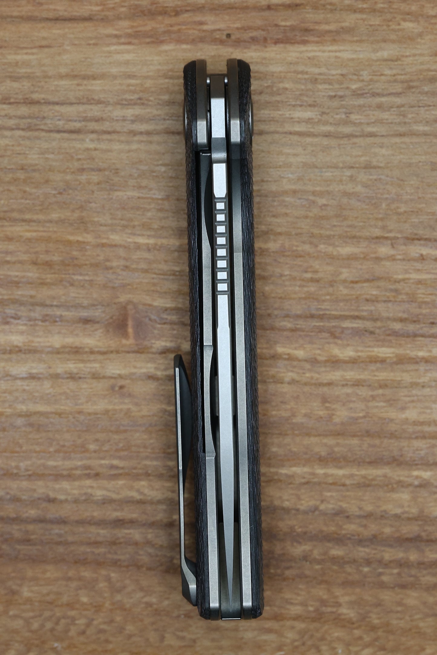 SHIROGOROV F3 - ELMAX BLADE - BLACK ALUTEX HANDLE - MRBS