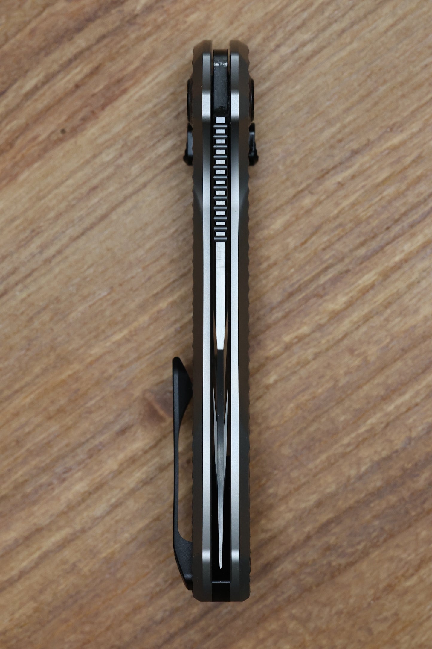 KUNWU KNIVES DJANGO XL DIAMOND TI HANDLES & DLC ELMAX