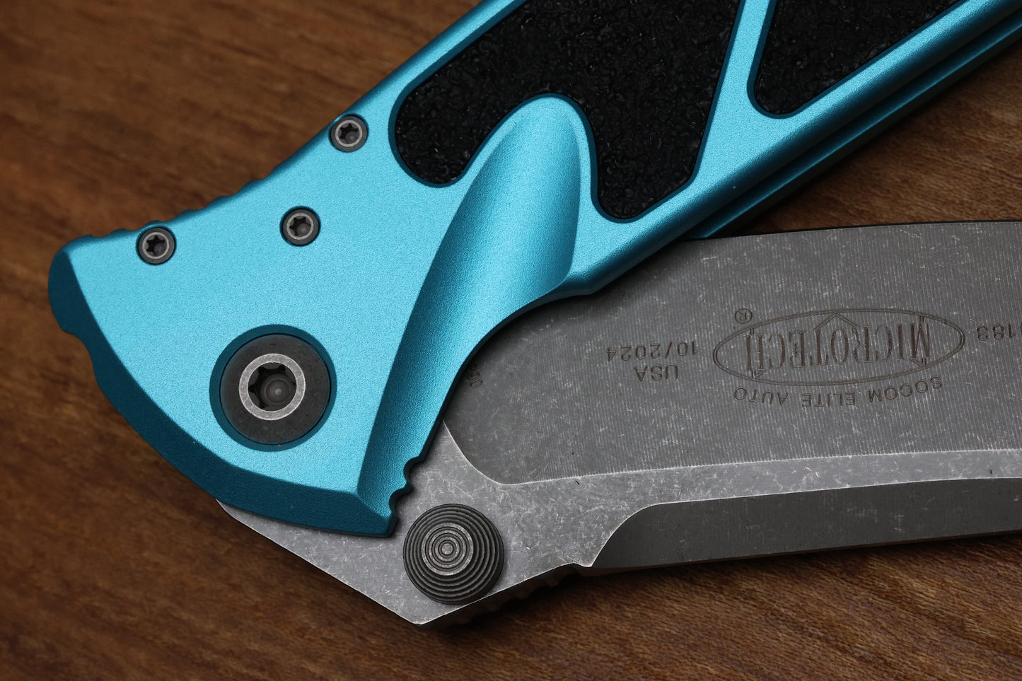 MICROTECH SOCOM ELITE S/E MANUAL TURQUOISE APOCALYPTIC STANDARD 160-10 APTQ
