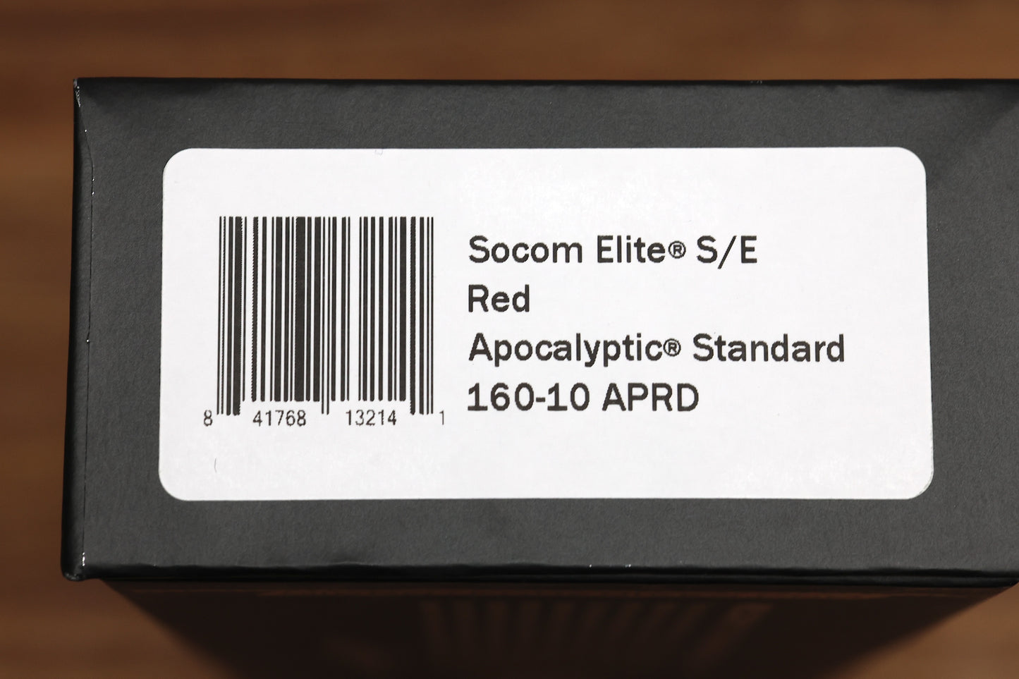 MICROTECH SOCOM ELITE S/E MANUAL RED APOCALYPTIC STANDARD 160-10 APRD