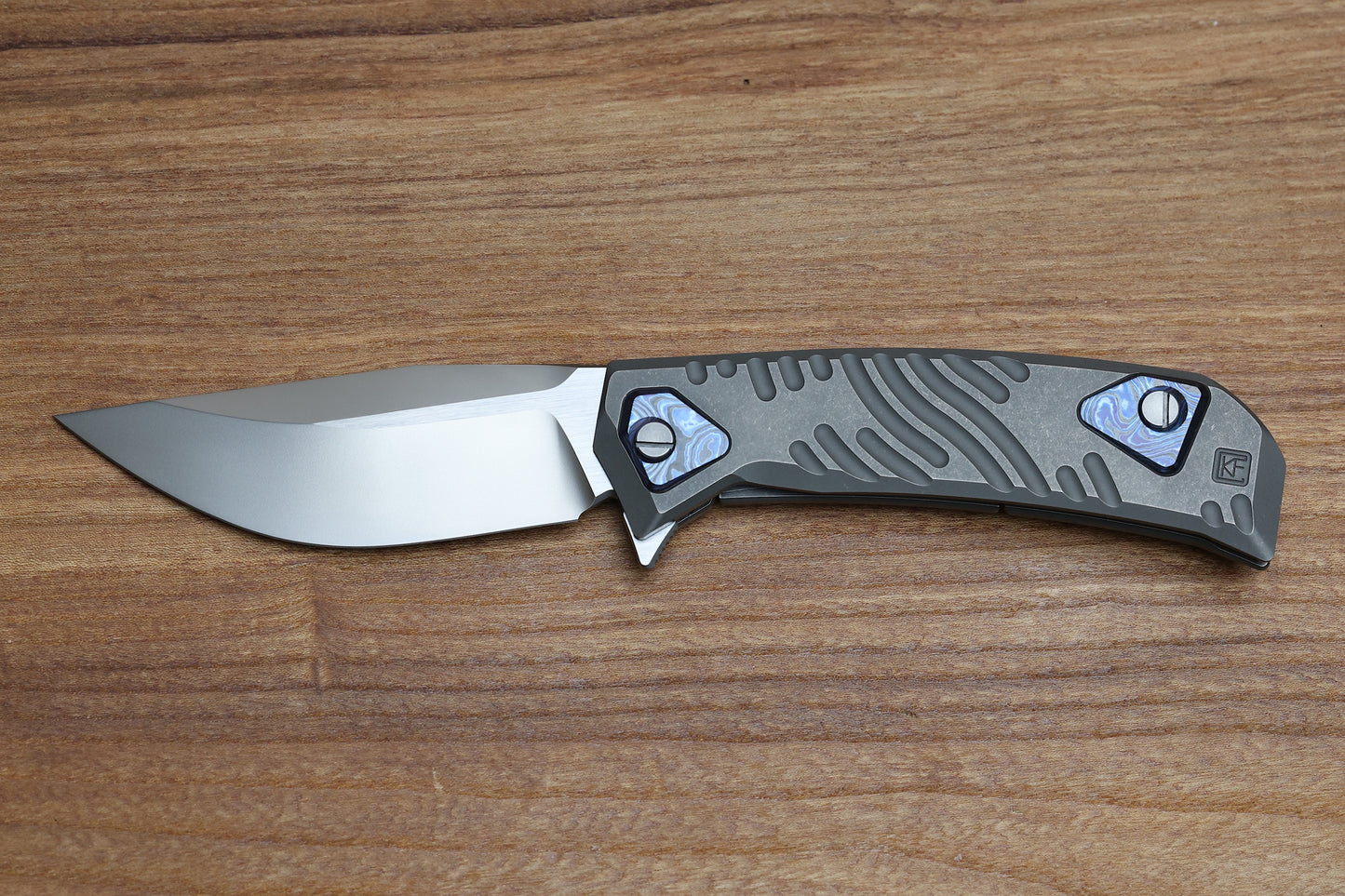CUSTOM KNIFE FACTORY UMMU DALAWA 2 W/ TITANIUM & M398