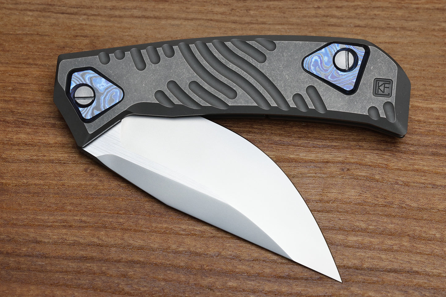 CUSTOM KNIFE FACTORY UMMU DALAWA 2 W/ TITANIUM & M398