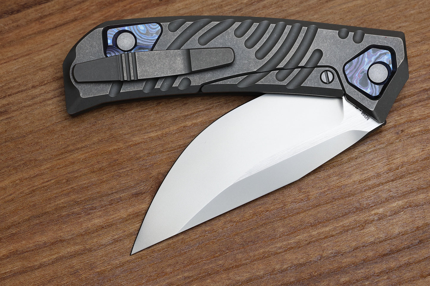 CUSTOM KNIFE FACTORY UMMU DALAWA 2 W/ TITANIUM & M398