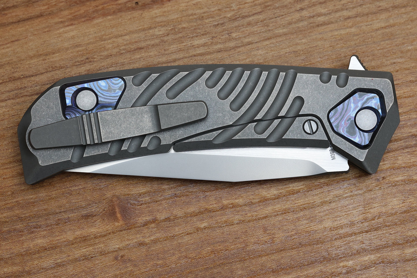 CUSTOM KNIFE FACTORY UMMU DALAWA 2 W/ TITANIUM & M398