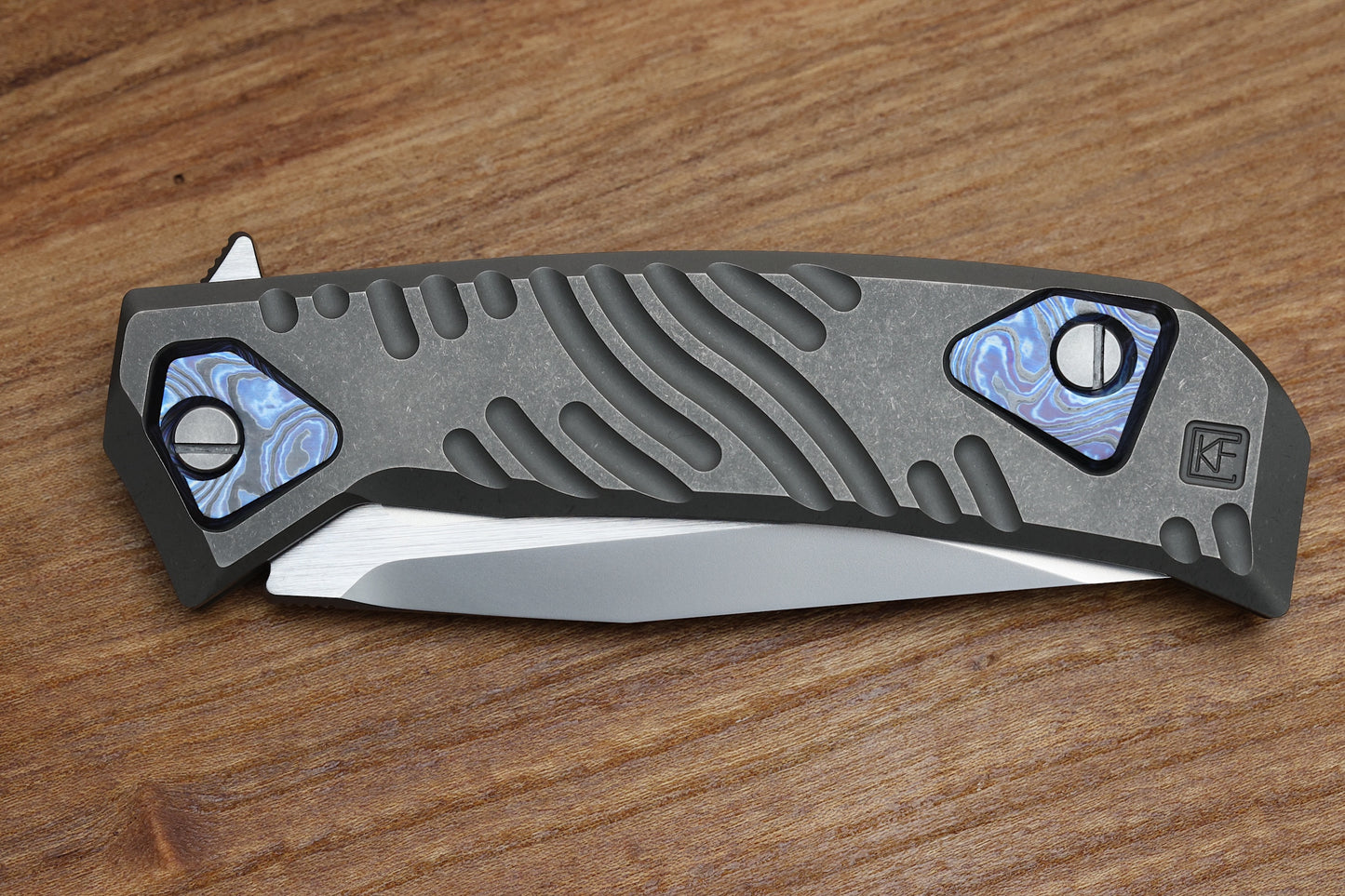 CUSTOM KNIFE FACTORY UMMU DALAWA 2 W/ TITANIUM & M398