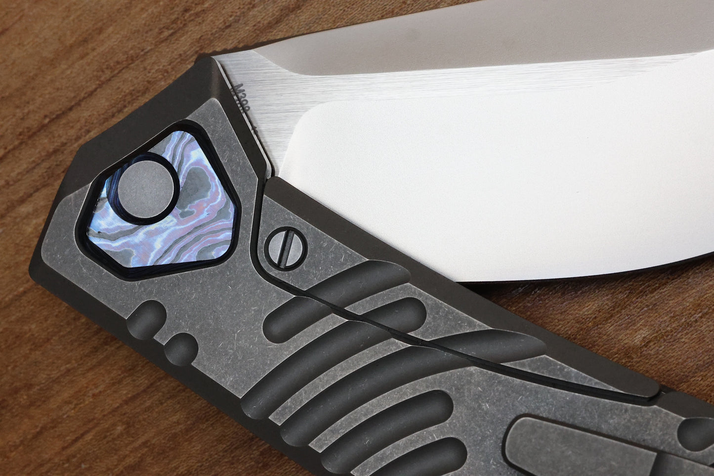 CUSTOM KNIFE FACTORY UMMU DALAWA 2 W/ TITANIUM & M398