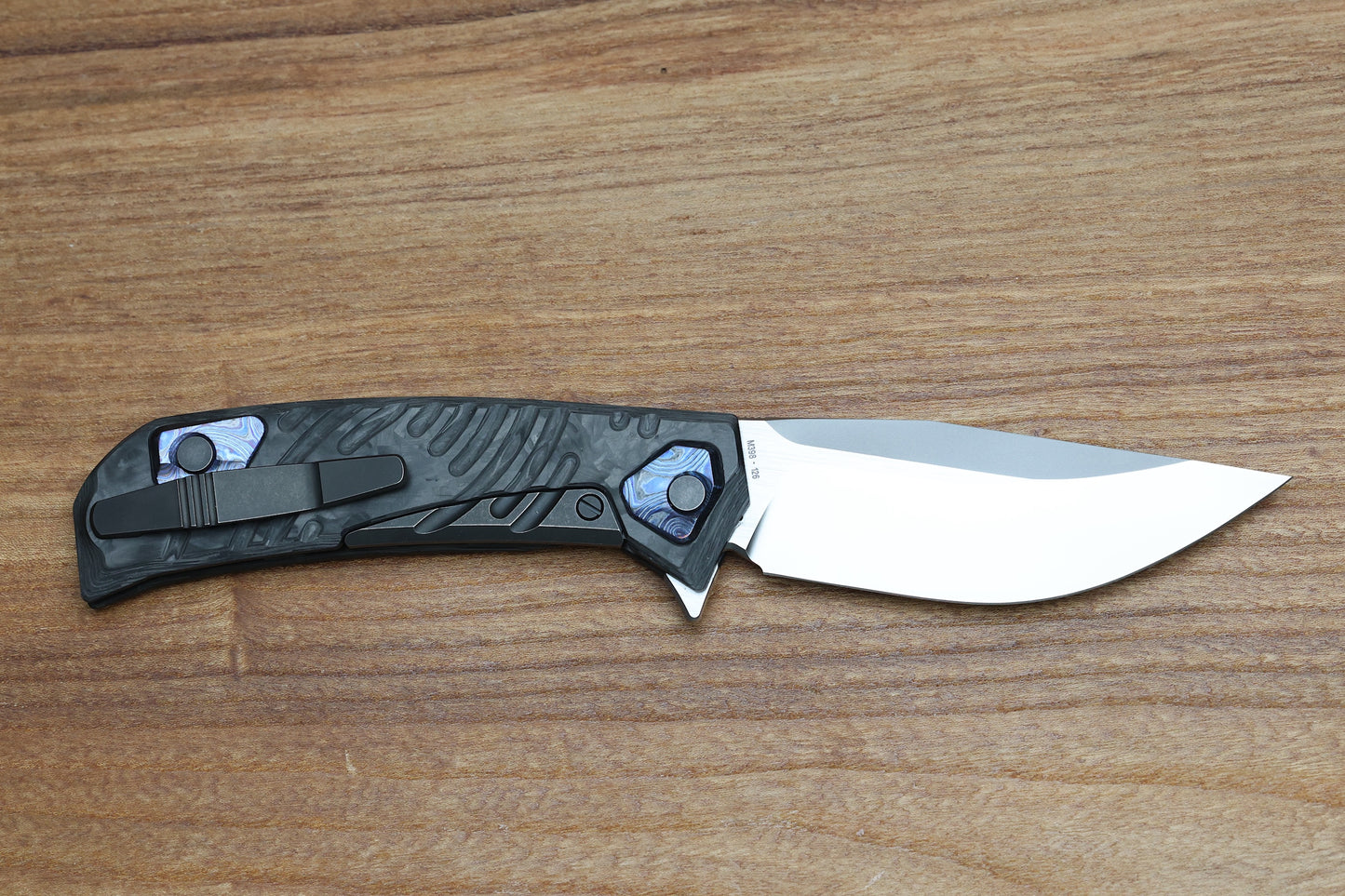 CUSTOM KNIFE FACTORY UMMU DALAWA 2 W/ CARBON FIBER & M398