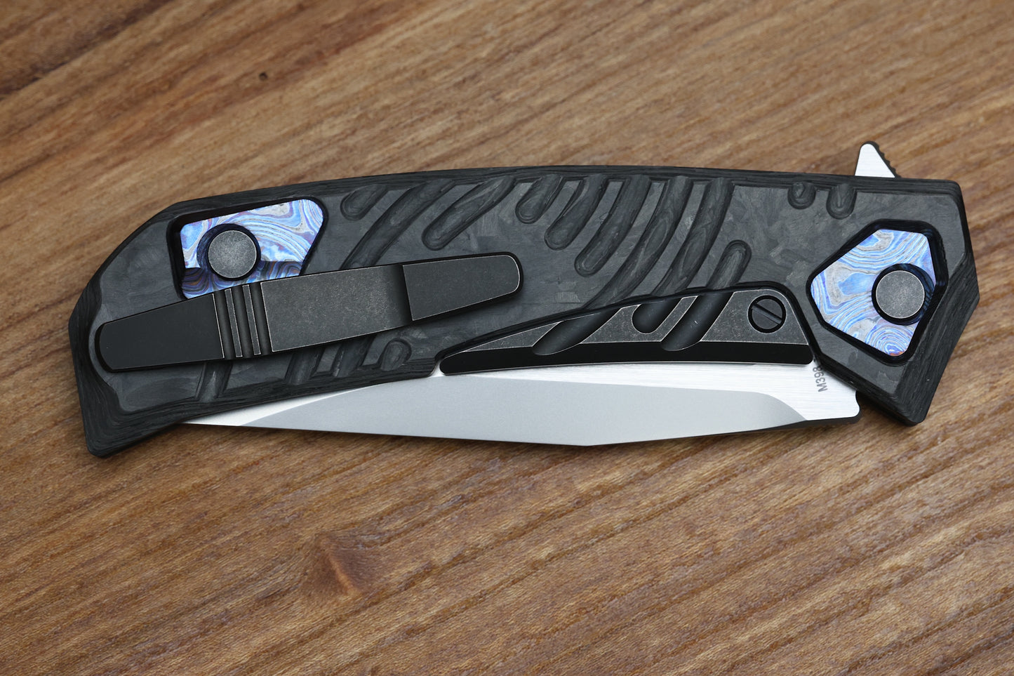 CUSTOM KNIFE FACTORY UMMU DALAWA 2 W/ CARBON FIBER & M398