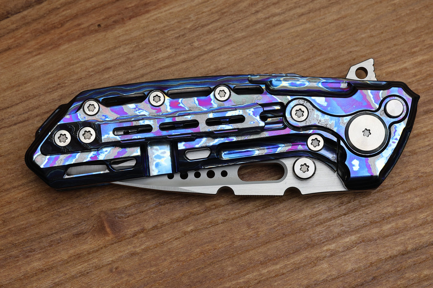 REATE KNIVES TERMINATOR-TX228 FULL CHAD NICHOLS ZIRCU-TI HANDLE M390 BLADE