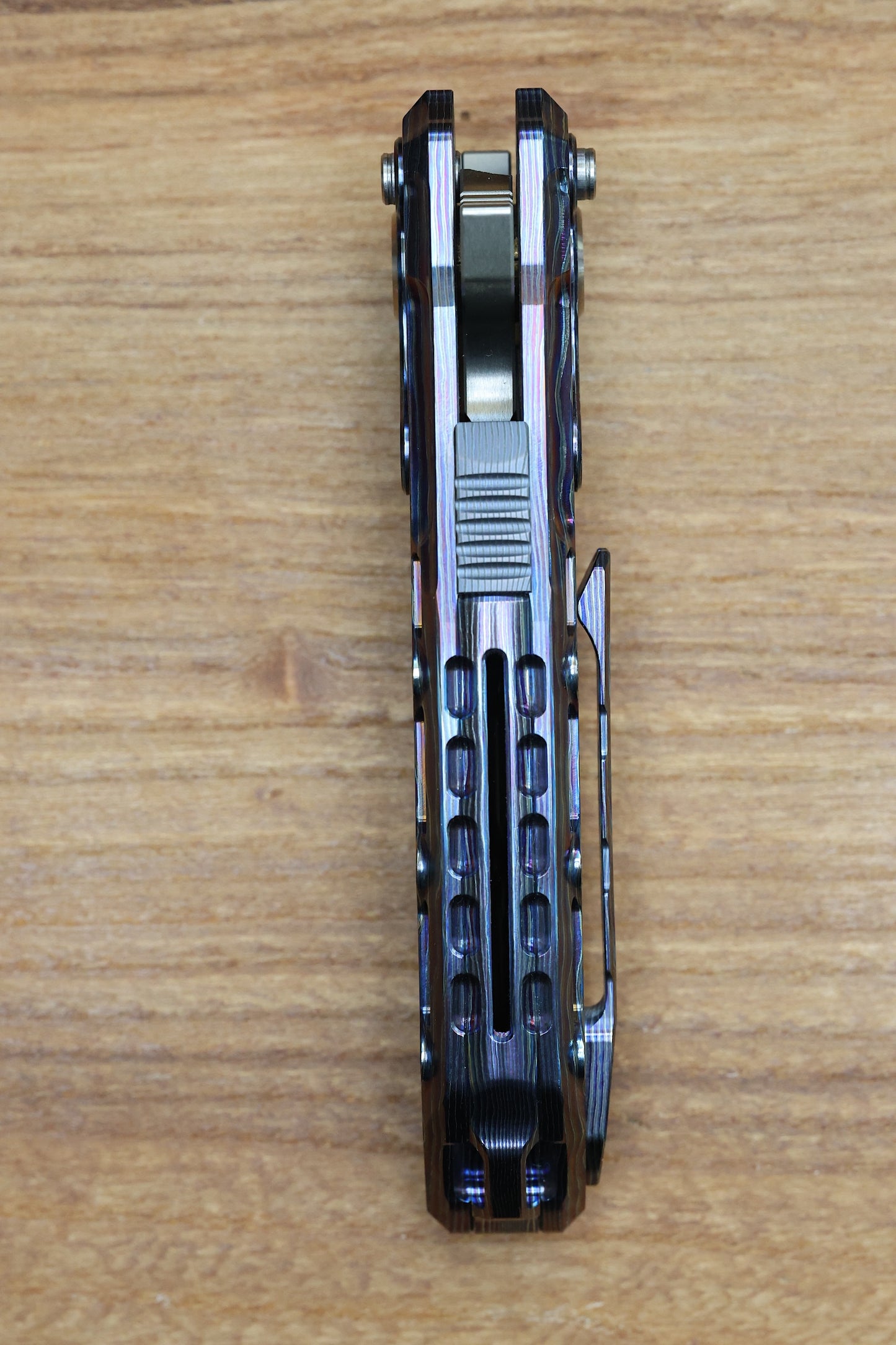 REATE KNIVES TERMINATOR-TX228 FULL CHAD NICHOLS ZIRCU-TI HANDLE M390 BLADE