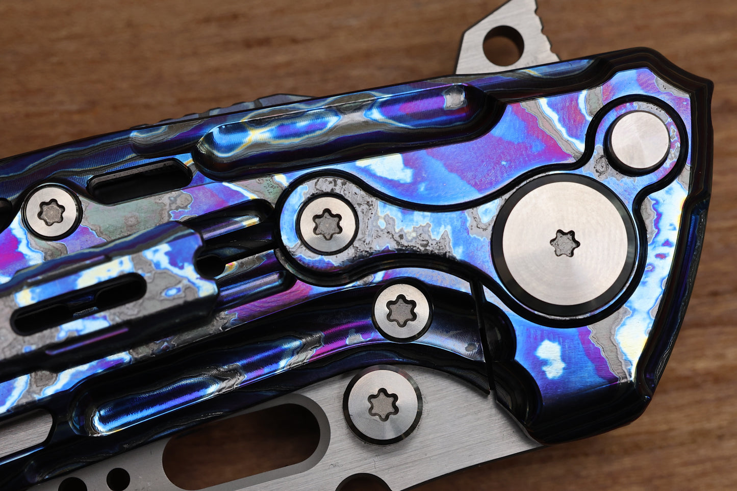 REATE KNIVES TERMINATOR-TX228 FULL CHAD NICHOLS ZIRCU-TI HANDLE M390 BLADE