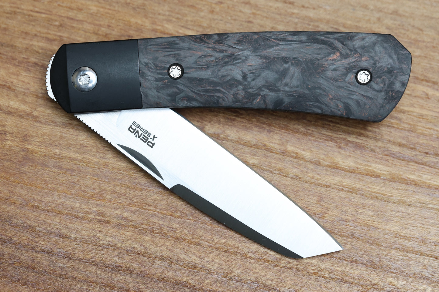 PENA X SERIES APACHE- DARK MATTER COPPER FAT CARBON PVD M390 BLADE