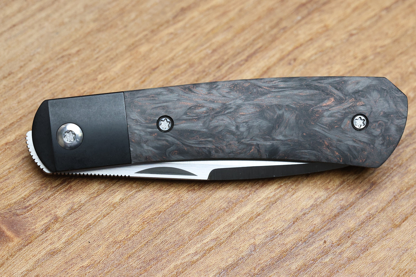 PENA X SERIES APACHE- DARK MATTER COPPER FAT CARBON PVD M390 BLADE