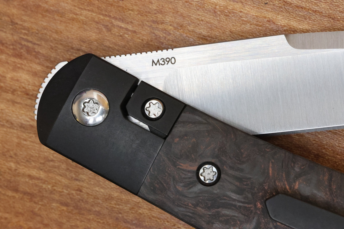 PENA X SERIES APACHE- DARK MATTER COPPER FAT CARBON PVD M390 BLADE
