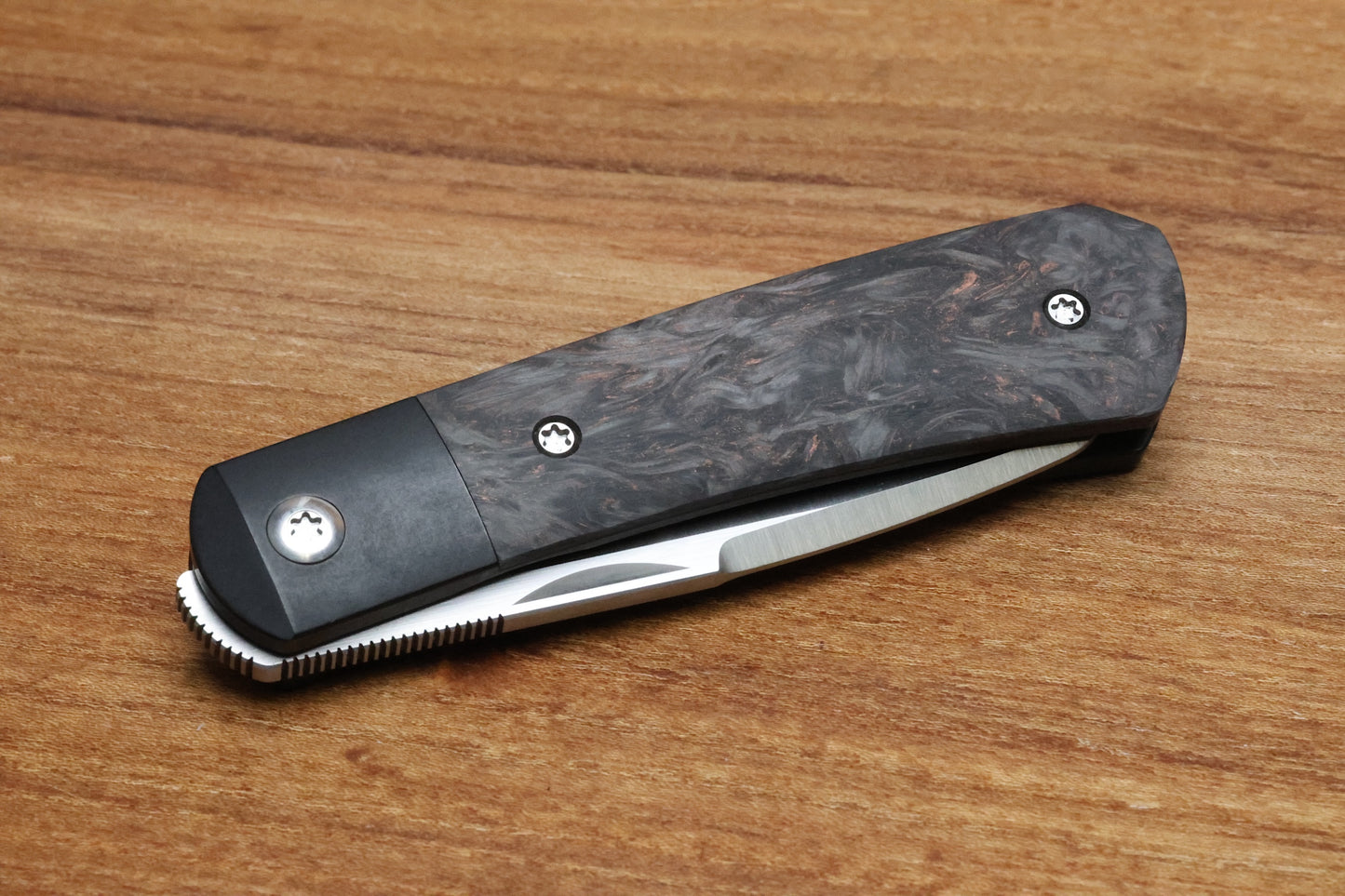 PENA X SERIES APACHE- DARK MATTER COPPER FAT CARBON PVD M390 BLADE