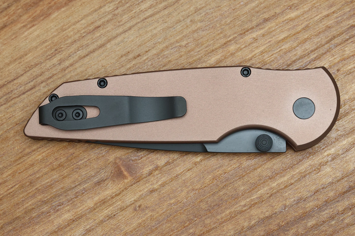 PRO-TECH TR-3 INTEGRITY - INT103-FDE - SMOOTH FLAT DARK EARTH ALUMINUM HANDLE - DLC BLACK S35VN BLADE