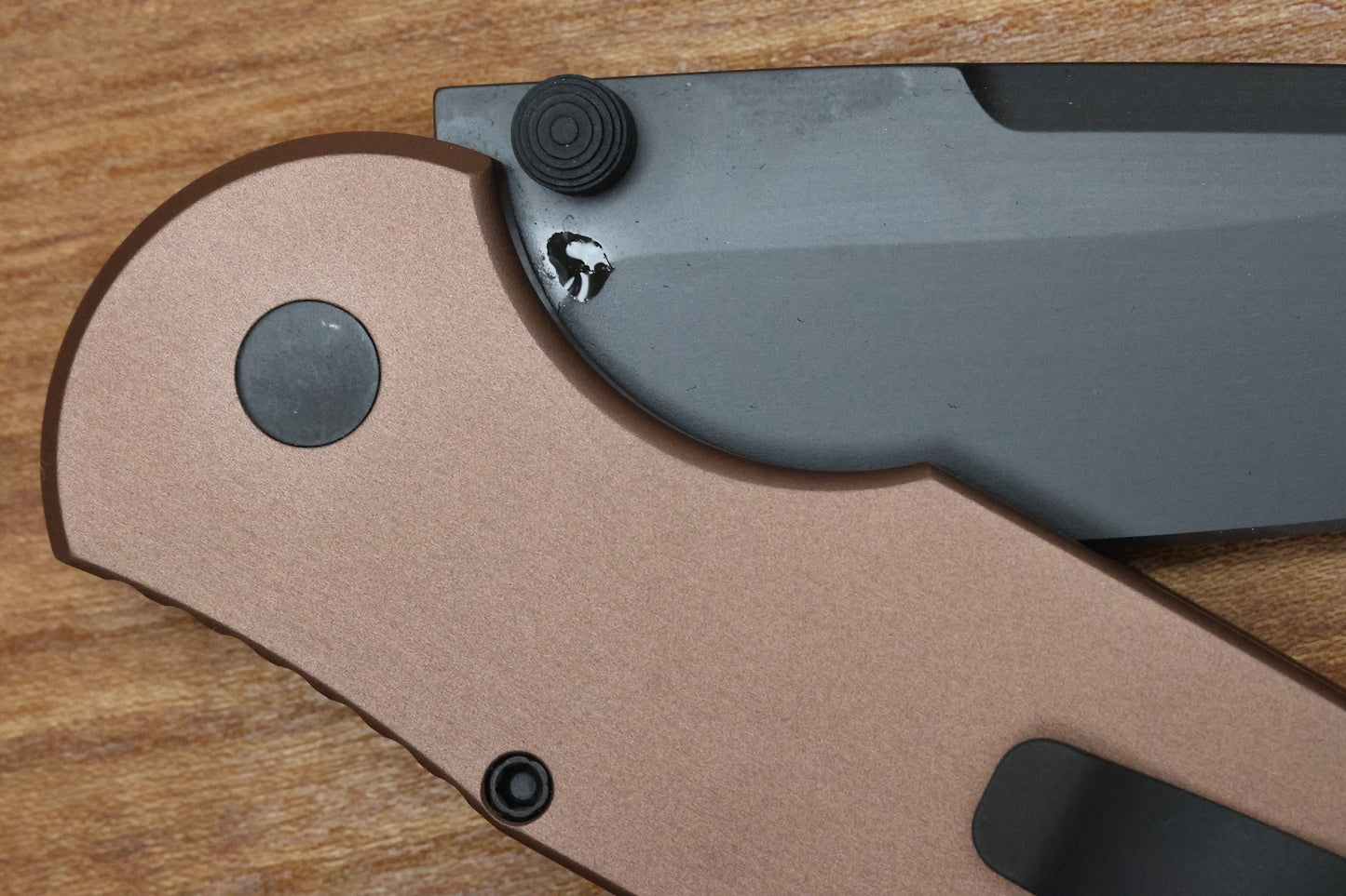 PRO-TECH TR-3 INTEGRITY - INT103-FDE - SMOOTH FLAT DARK EARTH ALUMINUM HANDLE - DLC BLACK S35VN BLADE