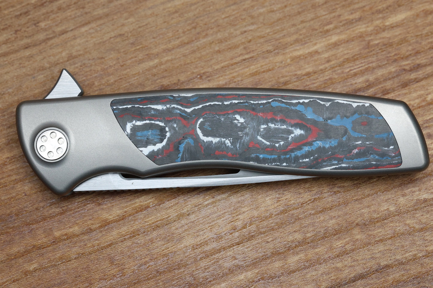 SHARPBYDESIGN MINI EVO-TYPHOON - NEBULA FAT CARBON- DROP POINT M390